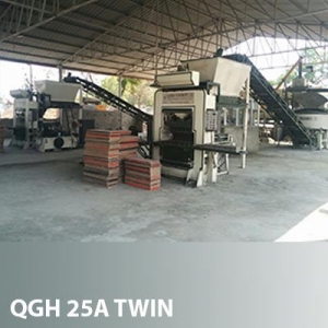 QGH-25A Twin fly ash brick making machine