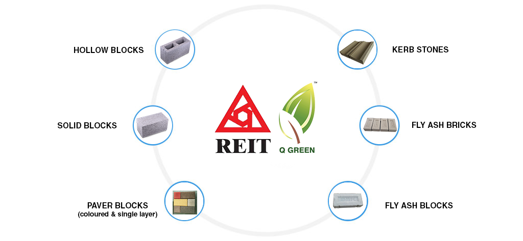 products from q greentechcon machines